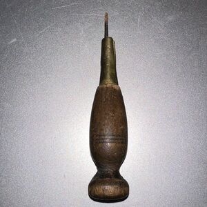 Vintage Wooden Handle Awl